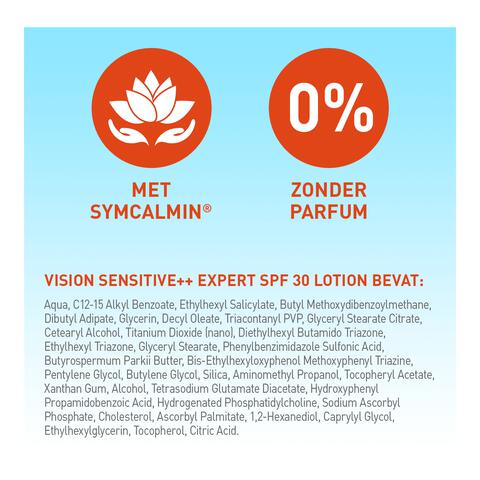 Vision Sensitive++ Expert Zonnebrand SPF30 180 ML