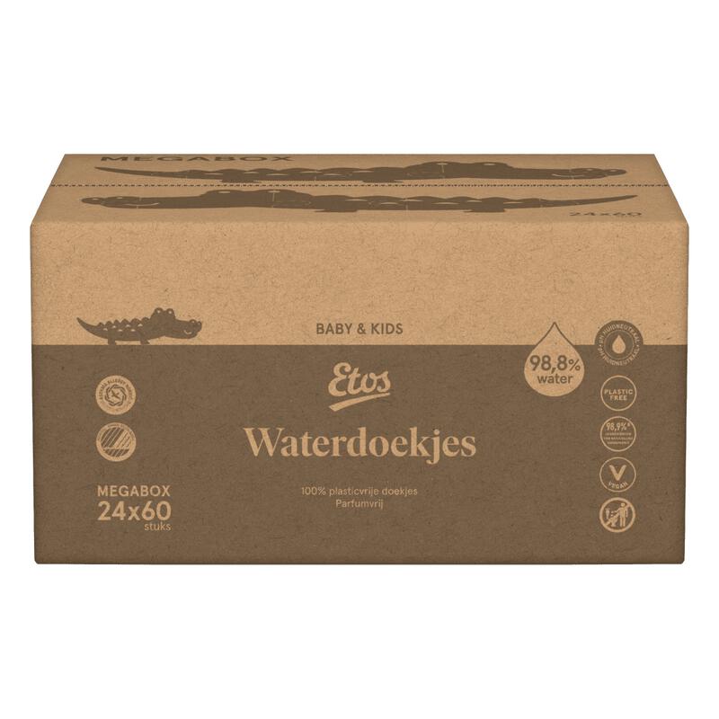 Etos Baby Waterdoekjes 24x60 stuks