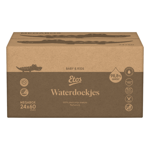 Etos Baby Waterdoekjes 24x60 stuks