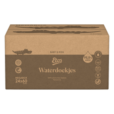 Etos Baby Waterdoekjes Megabox 60x24