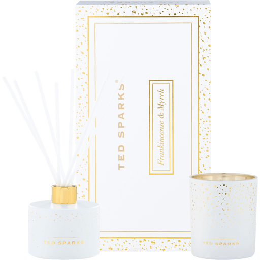 Ted Sparks Candle & diffuser giftset frankincense & myrrh