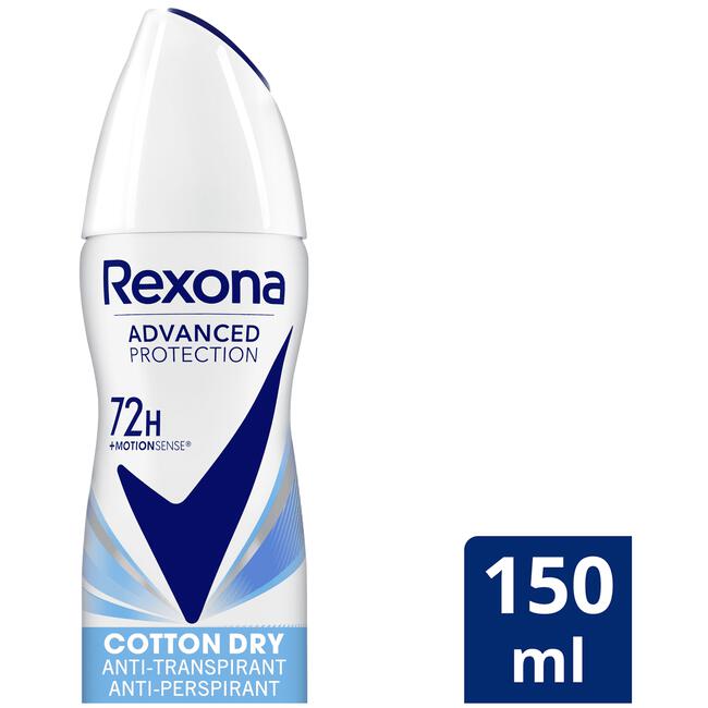 Rexona Women Advanced Protection Cotton Dry Deodorant Spray 150 ML