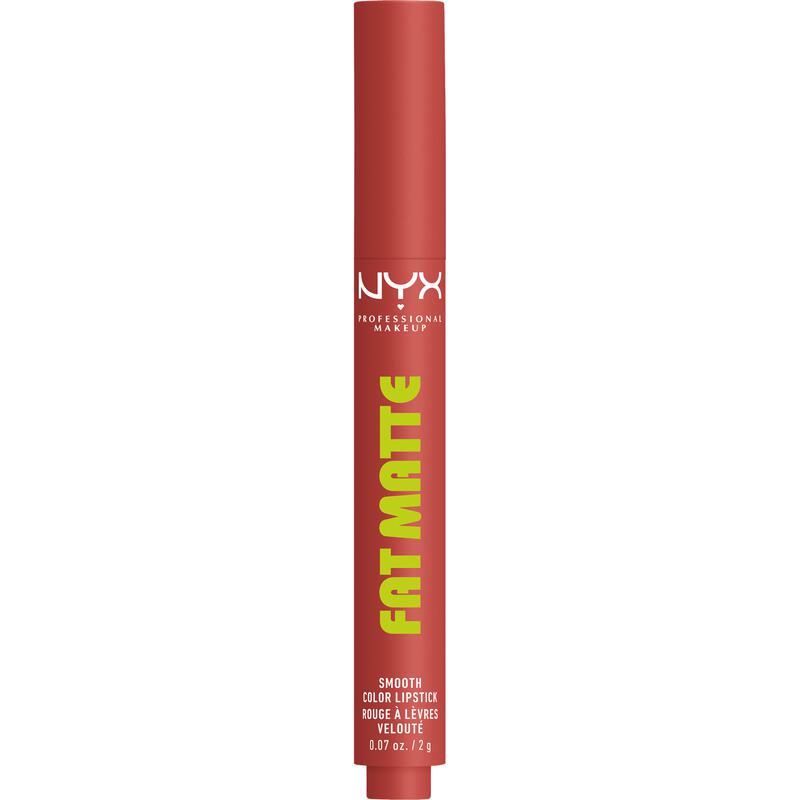 NYX Professional Make Up Fat Matte Lipstick 09 Mauve Cloud Rood