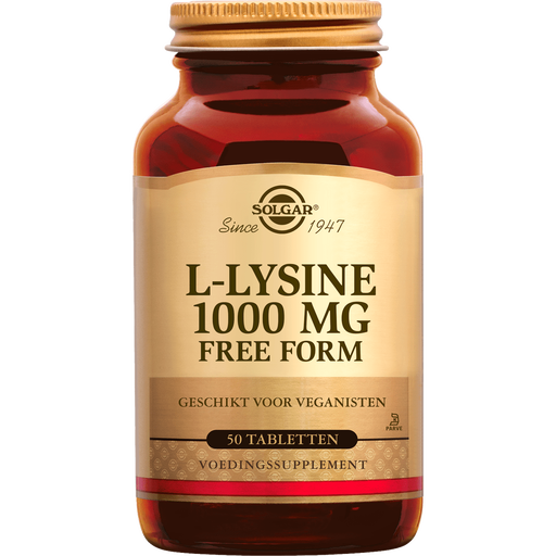 Solgar L-Lysine 1000 MG Tabletten 50 stuks