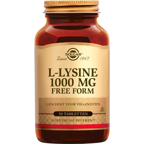 Solgar L-Lysine 1000 MG Tabletten 50 stuks