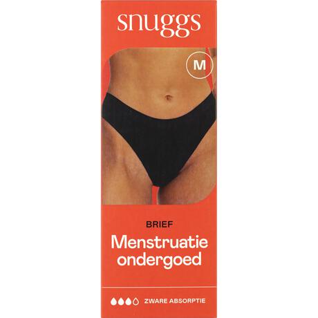 Snuggs Brief Tencel™ Heavy Absorption Black M