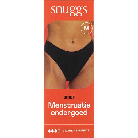 Snuggs Brief Tencel™ Heavy Absorption Black M