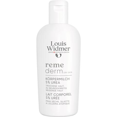 Louis Widmer Remederm Lichaamsmelk 5 % Ureum Zonder Parfum 200ML