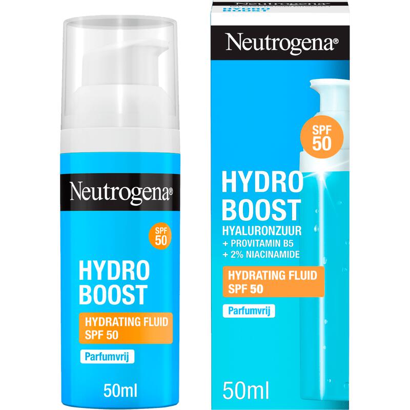 Neutrogena Hydro Boost Hydrating Fluid Dagcrème SPF50 Alle Huidtypen 50 ML