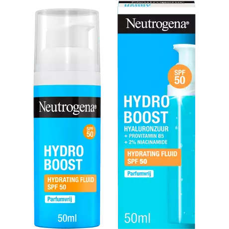 Neutrogena Hydro Boost Hydrating Fluid Dagcrème SPF50 Alle Huidtypen 50 ML