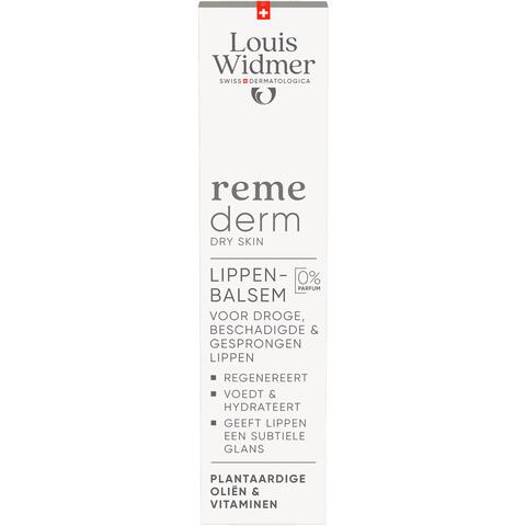 Louis Widmer Remederm Lippenbalsem Zonder Parfum 15 ML