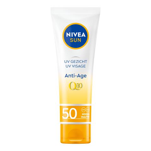 NIVEA SUN UV Gezicht Zonnebrandcrème Anti-Age & Anti-Pigmentvlekken SPF50 50 ML