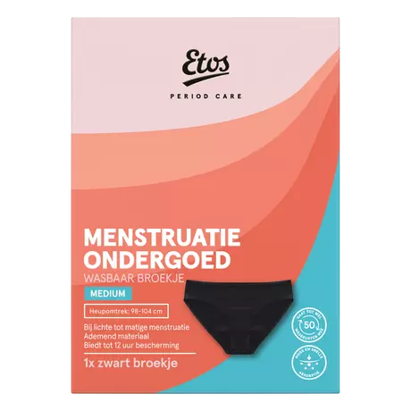 Etos Menstruatie Ondergoed M 1 stuk&nbsp;