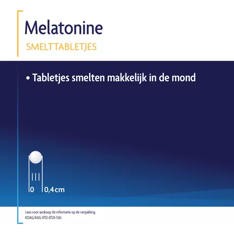 Shiepz Melatonine Original 0,1 MG Tabletten 500 stuks