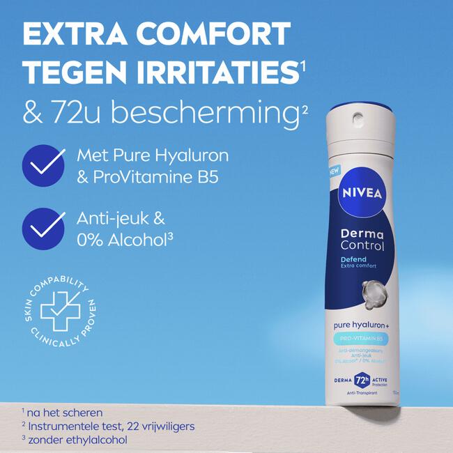 NIVEA Derma Control Defend Deodorant Spray 150 ML