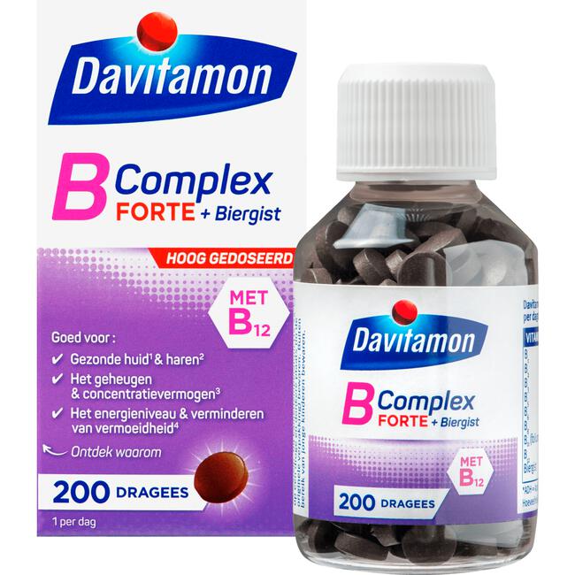 Davitamon Vitamine B-complex forte + Biergist