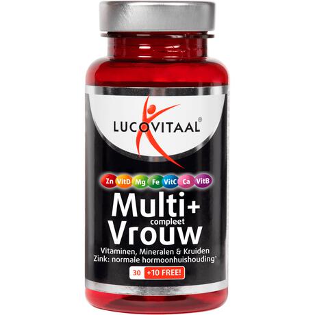 Lucovitaal Multi+ Compleet Vrouw 40 Tabletten