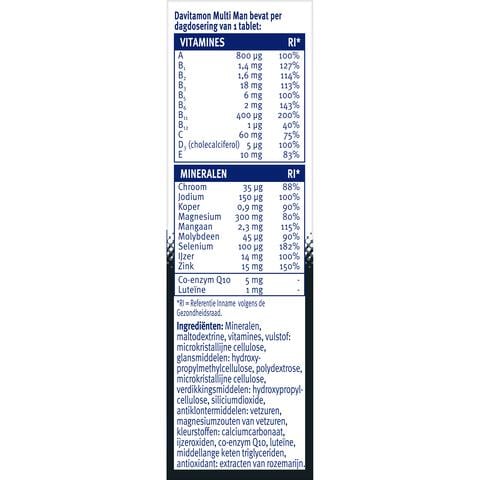Davitamon Compleet Man Tabletten