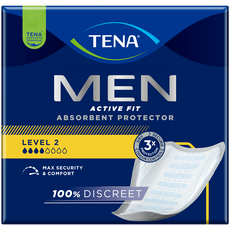 TENA Men Active Fit Absorbant Protector Level 2 Incontinentieverband 10 stuks