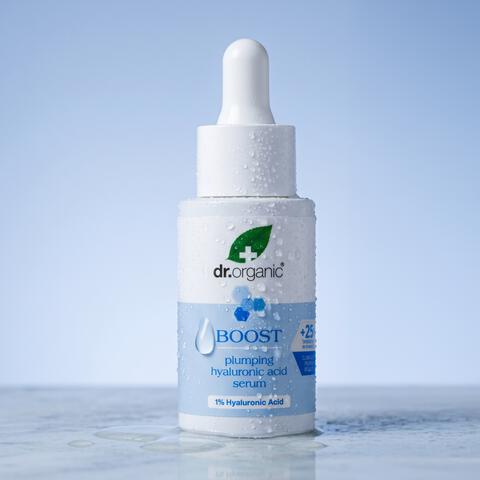 Dr Organic Boost Plumping Hyaluronic Acid Serum 30 Ml