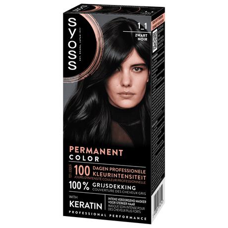 Syoss Haarverf 1-1 Zwart