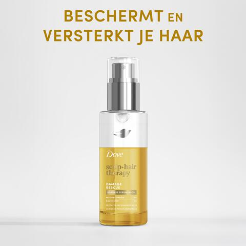 Dove Hair Damage Rescue 3-1 Bi-Phase Serum-In-Oil 100 ML