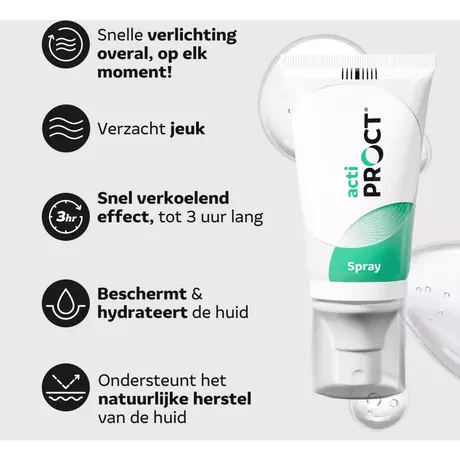 Actiproct Anale Ongemakken Spray 50 ML &nbsp;