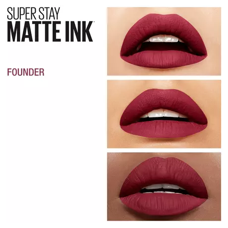 Maybelline New York Superstay Matte Ink Lippenstift 115 Founder