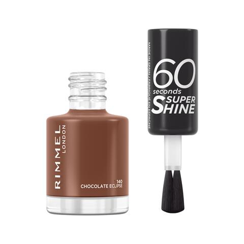 Rimmel London 60 Seconds Supershine Nagellak 140 Chocolate Eclipse 8 ML