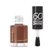 Rimmel London 60 Seconds SuperShine Nagellak 140 Chocolate Eclipse 8 ML
