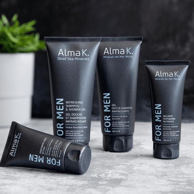Alma K. Men Care Refreshing Shampoo and Shower Gel 200 ML