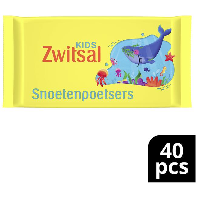 Zwitsal Kids Frozen Snoetenpoetsers 40 Stuks