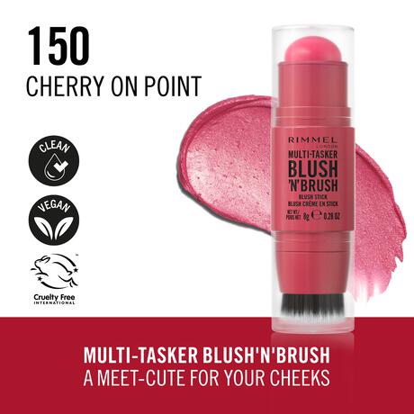 Rimmel London Multi-Tasker Blush'N'Brush Stick Cherry on Point 8 g