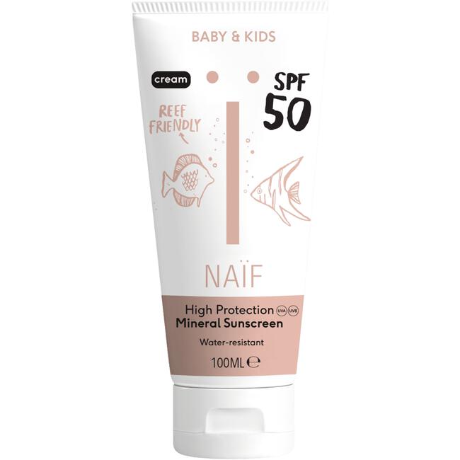 Naïf Zonnebrandcrème Baby & Kids Factor 50 100 ML