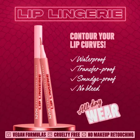 NYX Professional Makeup Lip Lingerie Liner Stain 07 Cuff Me Roze