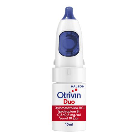 Otrivin Duo Xylometazoline HCl Ipratropium Br, 0,5/0,6 mg/ml Neusspray 10 ML