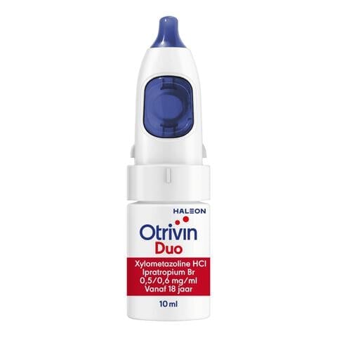Otrivin Duo Xylometazoline HCl Ipratropium Br, 0,5/0,6 mg/ml Neusspray 10 ML