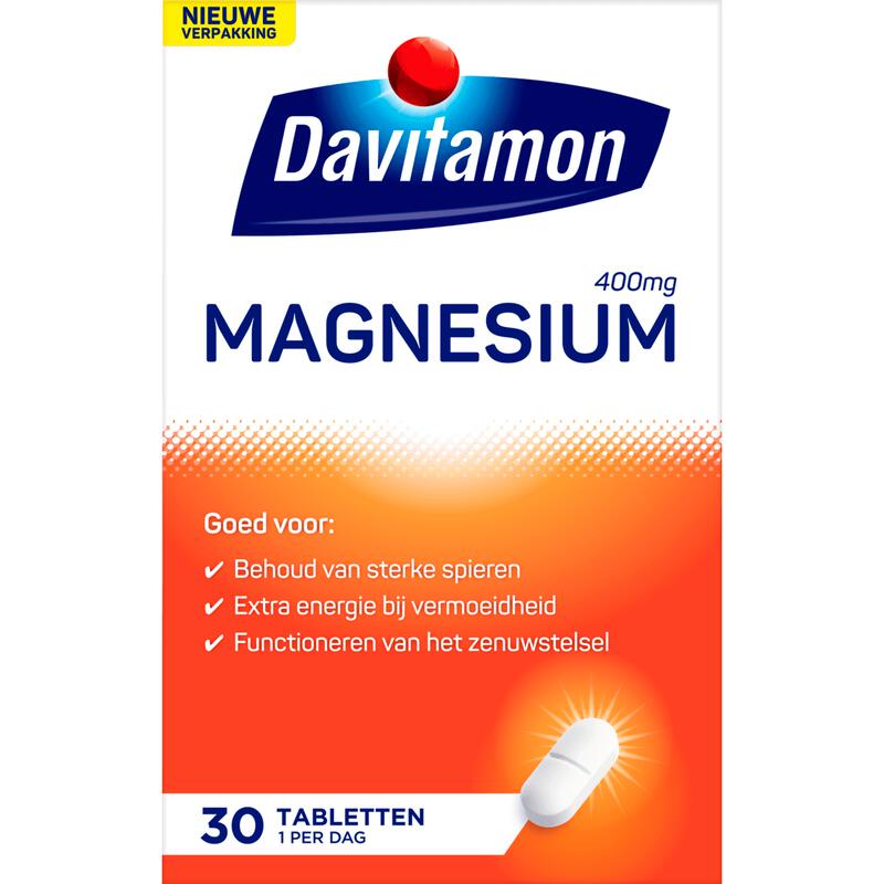 Davitamon Magnesium 400 mg Tabletten 30 stuks