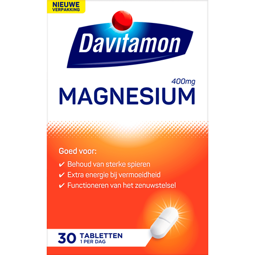 Davitamon Magnesium 400 mg Tabletten 30 stuks