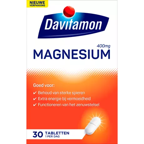 Davitamon Magnesium 400 mg Tabletten 30 stuks