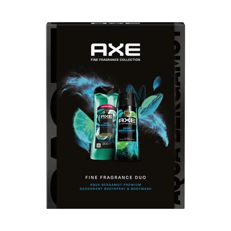 AXE Duo Set Fine Fragrance Aqua Bergamot Geschenkset