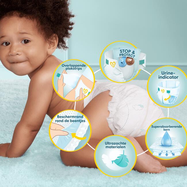 Pampers Premium Protection Luiers Maat 5 11-16 KG 22 stuks