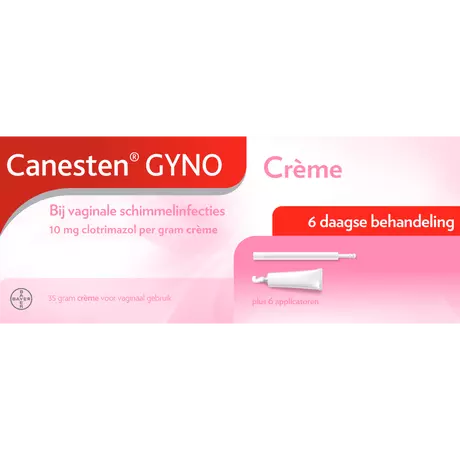 Canesten Gyno Crème bij vaginale schimmel 35 gram