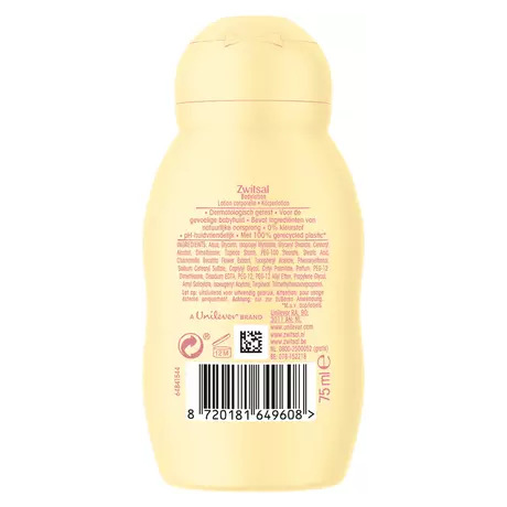 Zwitsal Baby Bodylotion Mini 75 ML