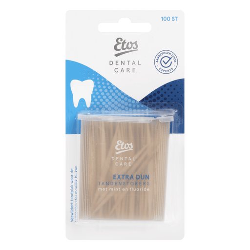 Etos Houten Tandenstokers Extra Dun 100 stuks