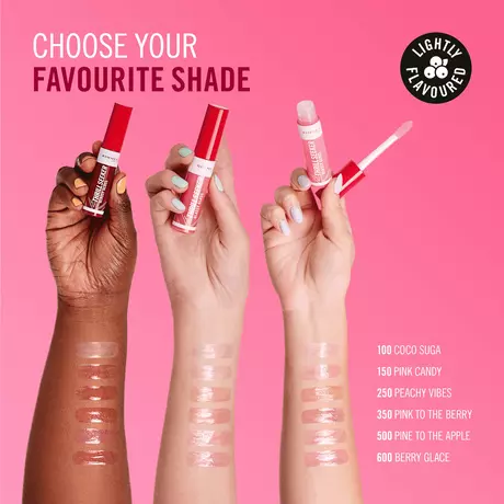 Rimmel London Thrill Seeker Glassy Gloss Lipgloss 150 Pink Candy