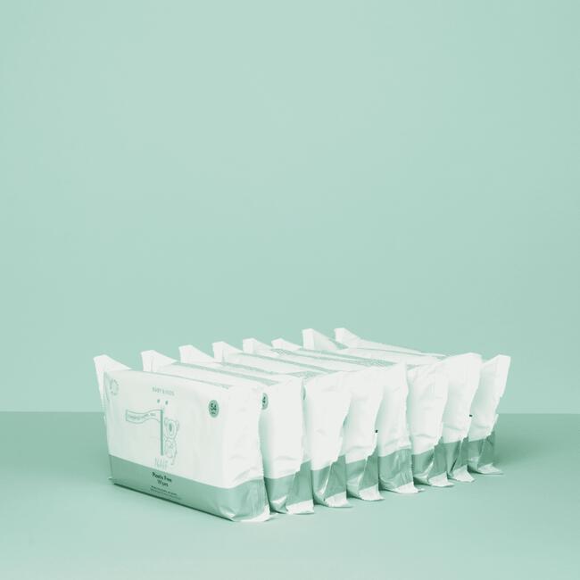 Naïf Plasticvrije Billendoekjes voor Baby & Kids