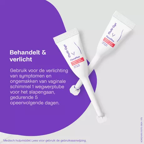 Multi-Gyn FloraPlus Bij Vaginale Schimmel 5X5 ML