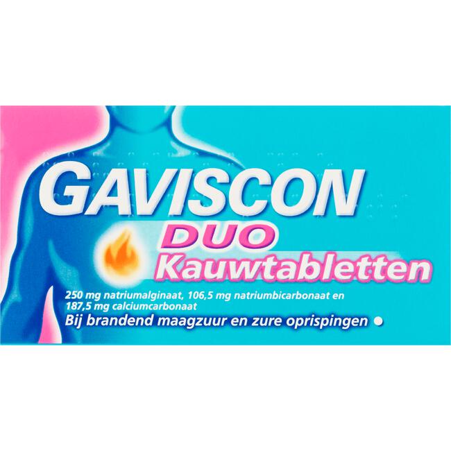 gaviscon duo kauwtabletten