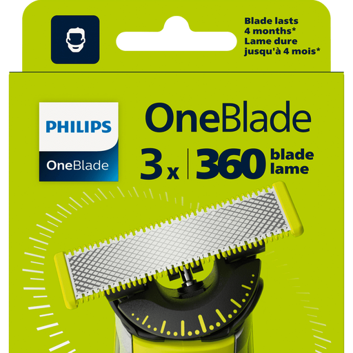 Philips Oneblade 360 Navulmesjes QP430/50 3 stuks